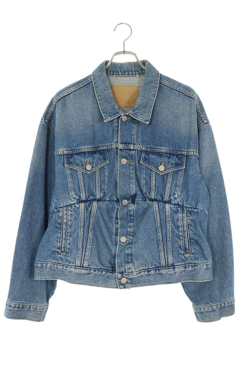 バレンシアガ 16AW 446443 TSB06 再構築スウィングデニムジャケット レディース 42 27,747円