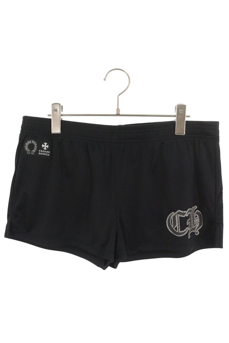 クロムハーツ MESH VARSITY SHORTS CHプリントメッシュショーツ レディース M