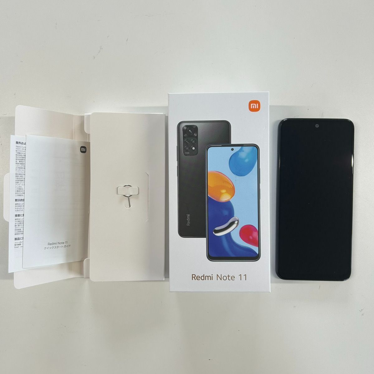 Redmi Note 11 グラファイトグレー　★102 5,986円