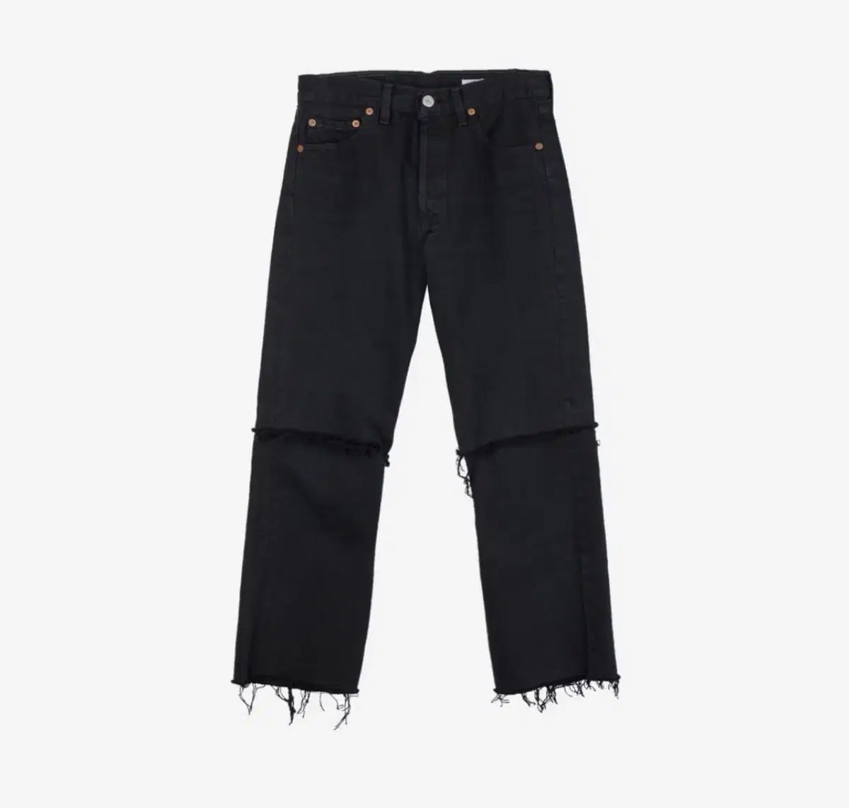 OLD PARK(オールドパーク)のリメイク ブラック デニム パンツ 23,731円