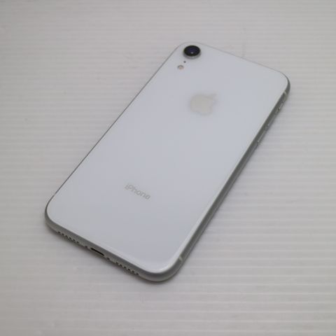 超美品 SIMフリー iPhoneXR 128GB ホワイト スマホ 白ロム 即日発送