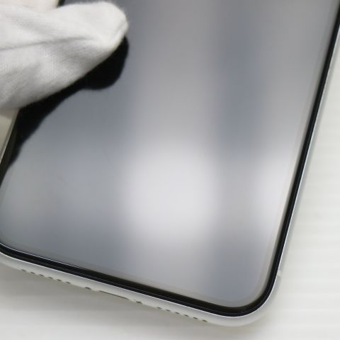 超美品 SIMフリー iPhoneXR 128GB ホワイト スマホ 白ロム 即日発送