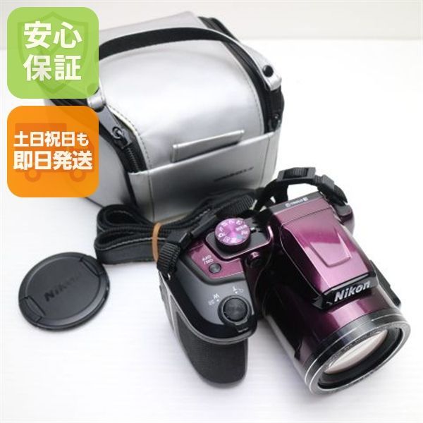 美品 COOLPIX B500 プラム 即日発送 コンデジ Nikon 本体 土日祝発送OK 14,744円