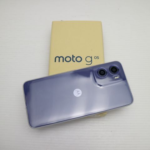 新品未使用 SIMフリー moto g05 フレッシュラベンダー スマホ