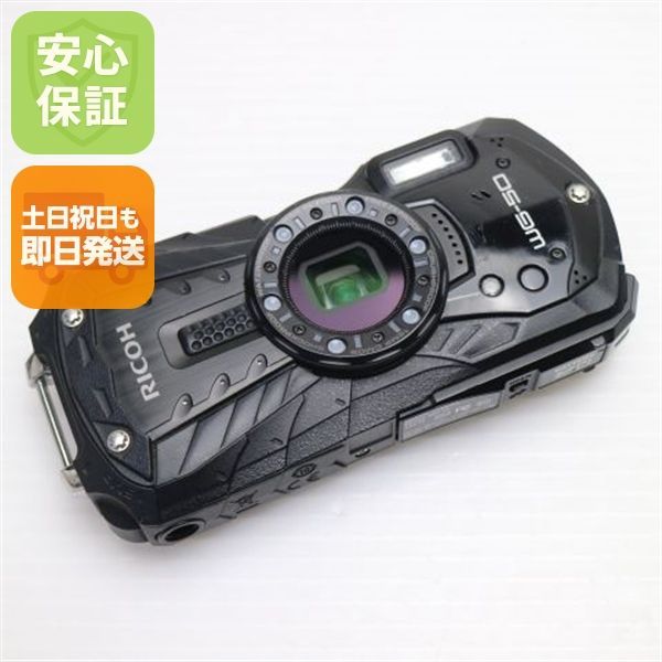 良品中古 RICOH WG-50 ブラック 即日発送 コンデジ RICOH 本体 土日祝発送OK