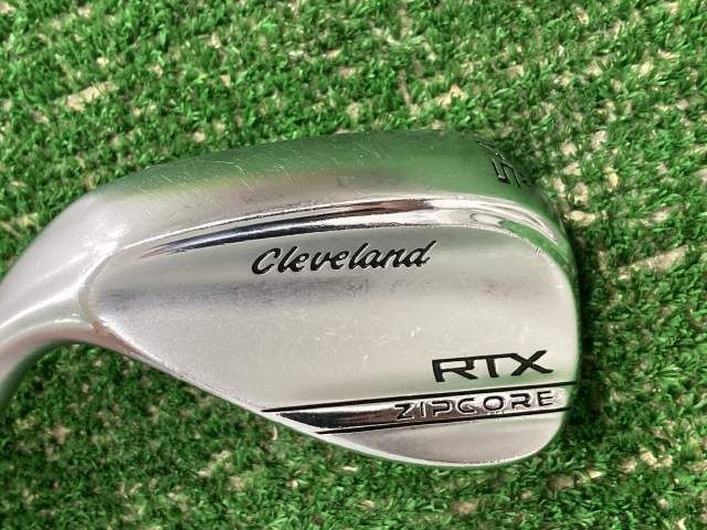 中古】レフティーウェッジ クリーブランド RTX ZIPCORE TOUR SATIN 54
