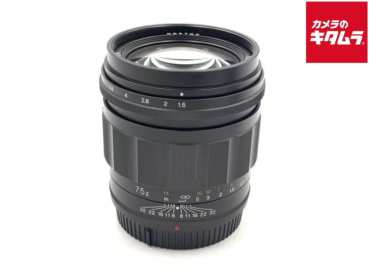 【中古】 【良品】 コシナ フォクトレンダー NOKTON 75mm F1.5 Aspherical（ニコンZ用） 55,662円