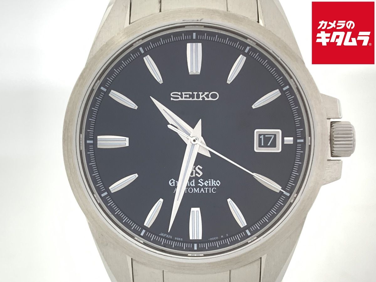 【中古】 【並品】 グランドセイコー メカニカル ブラック SBGR031/9S55-00C0 ステンレススティール