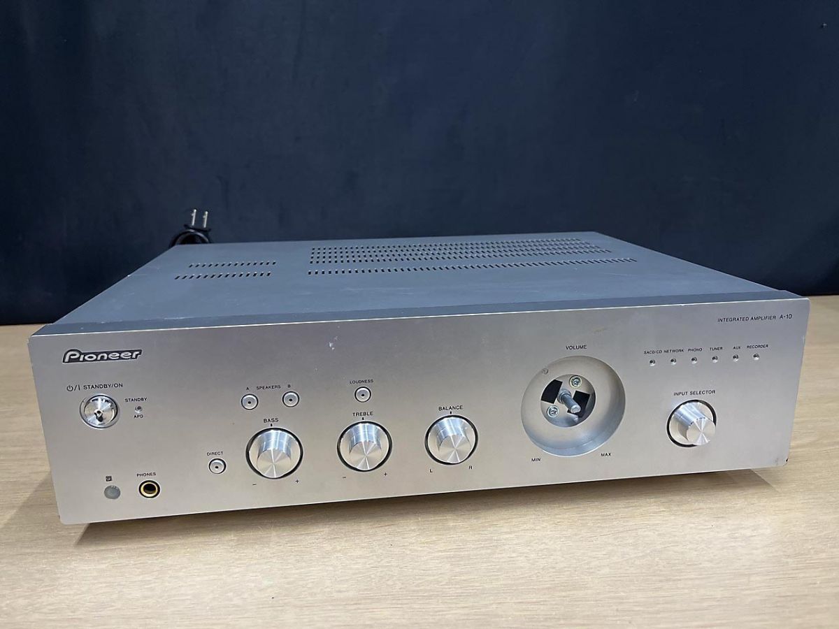 ジャンク品】 Pioneer パイオニア プリメインアンプ A-10 - メルカリ