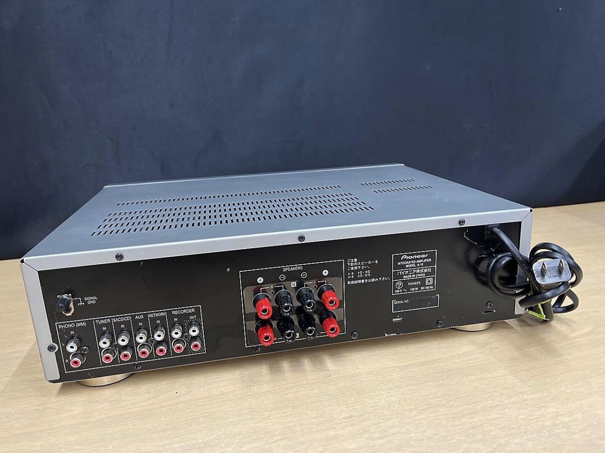 ジャンク品】 Pioneer パイオニア プリメインアンプ A-10 - メルカリ