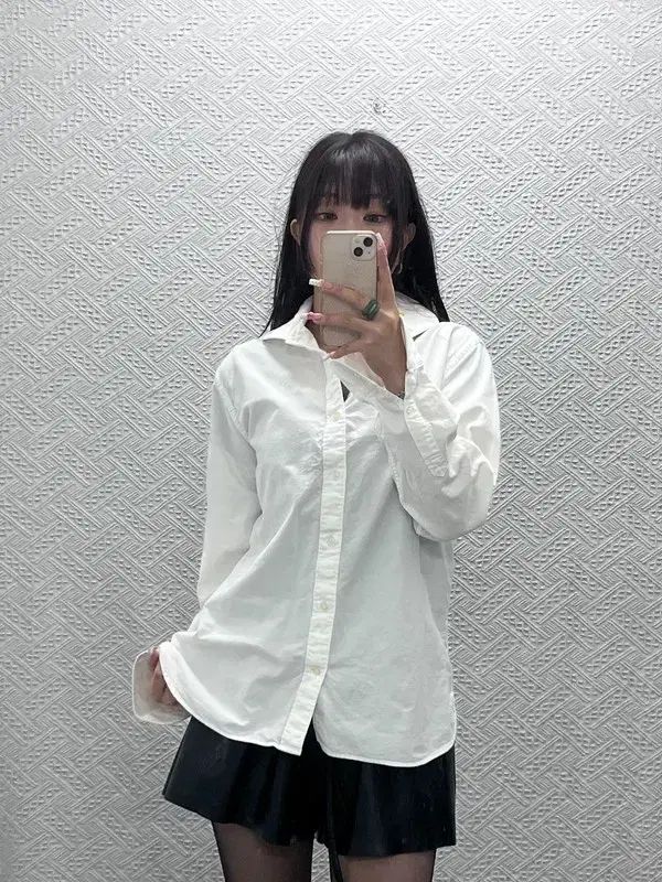 ビームス ハート ヴィンテージ カジュアル モダンシック 白クリーム シャツ L C13535 7,458円