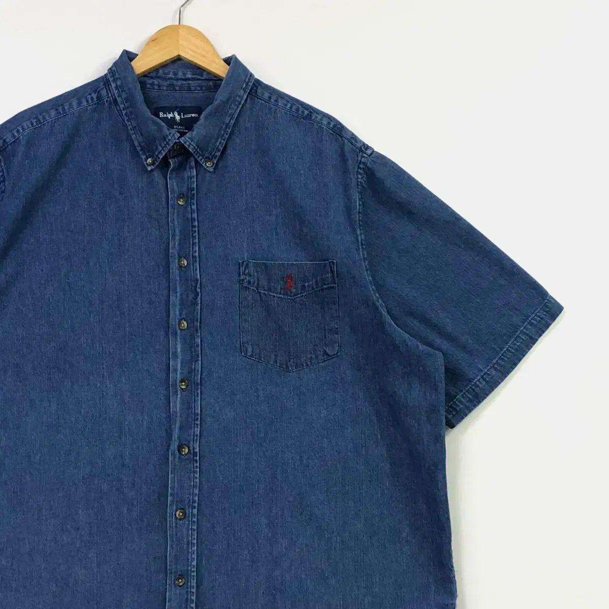 XXL ポロ デニム シャツ 9,963円