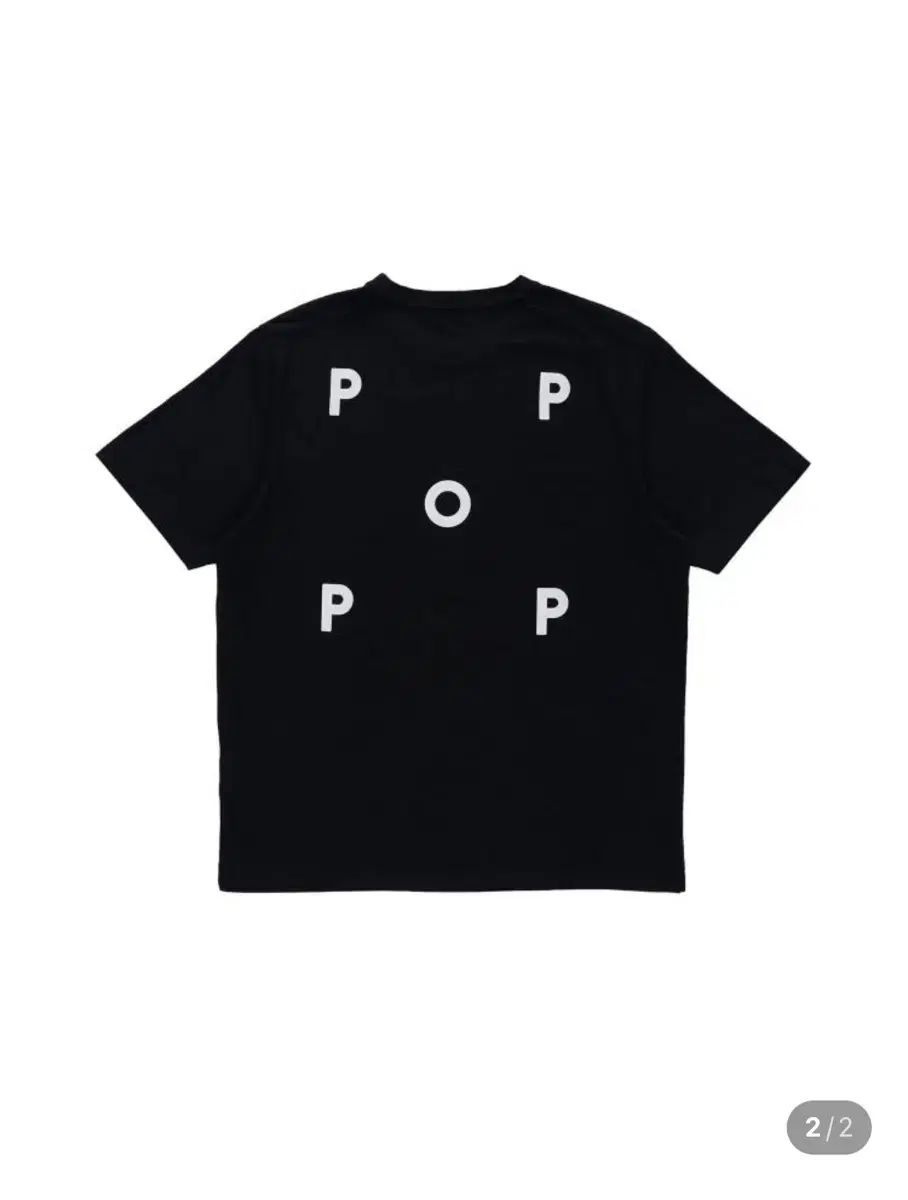 ポップトレーディングカンパニー 半袖Tシャツ ブラック (S)