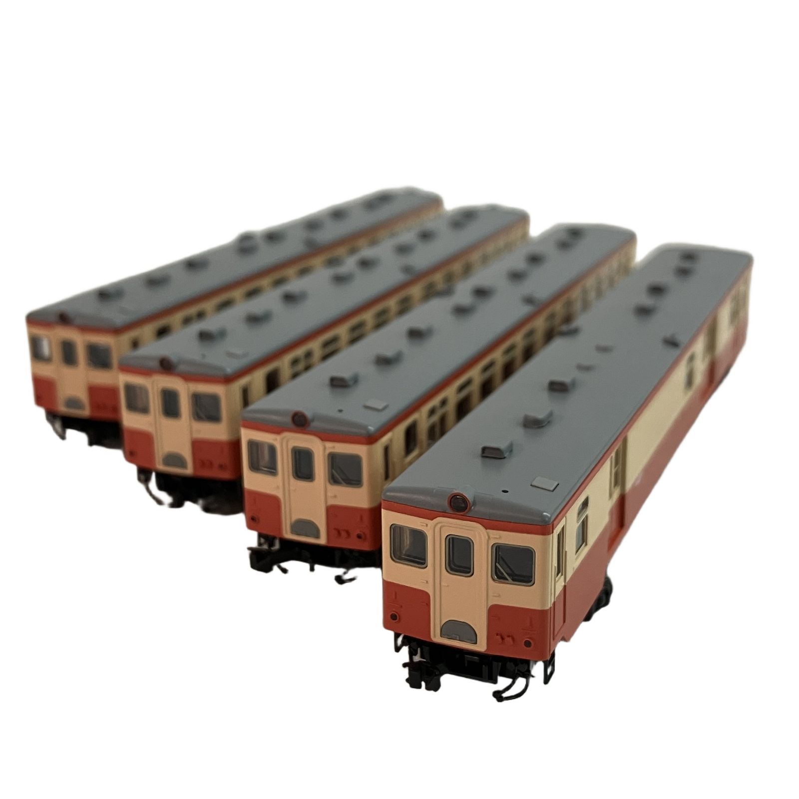 TOMIX 2442 2447 2448 2449 国鉄 キハ11系(M) (T) キハ17形(T) キユニ17系 ディーゼルカー 4両セット Nゲージ 鉄道模型 トミックス 中古 C11484167