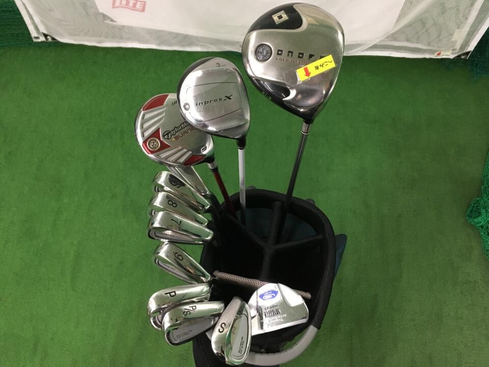 メーカー組み合わせ　店舗オリジナル　1W ONOFF IS J2000 クラブセット　クラブセット　中古　ゴルフドゥ！水戸店【最短即日発送】