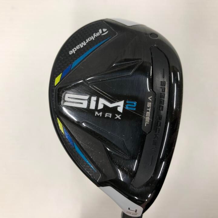 テーラーメイド　【訳あり】SIM2 MAX　22度　TENSEI BLUE TM60(SIM2)　Sフレックス　ユーティリティ　中古【最短即日発送】