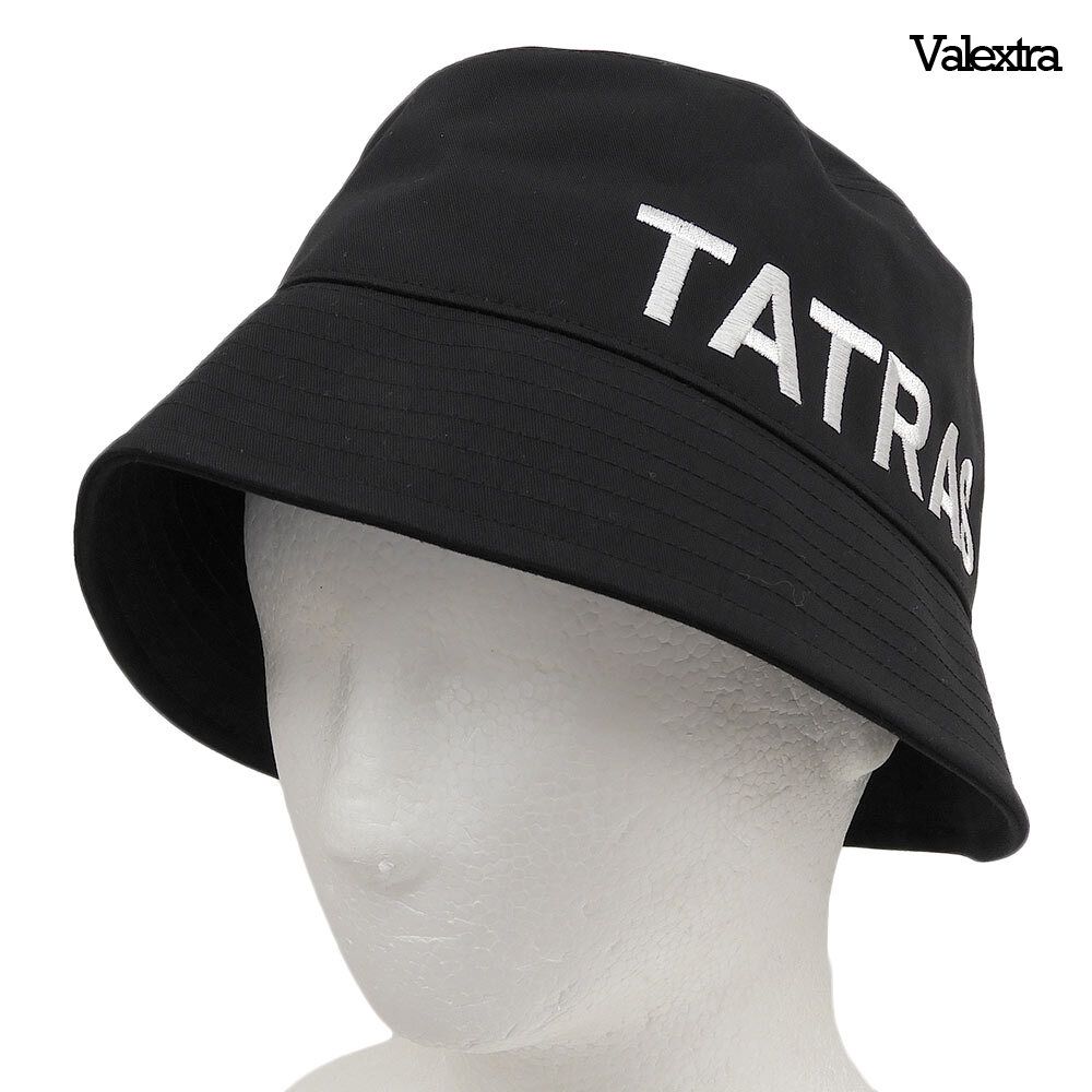 超美品 タトラス TATRAS 2025SS 刺繍 ロゴ バケット ハット キャップ 帽子 黒 ブラック ほぼ未使用 メンズ 超美品 タトラス TATRAS 2025SS 刺繍 ロゴ バケット ハット キャップ