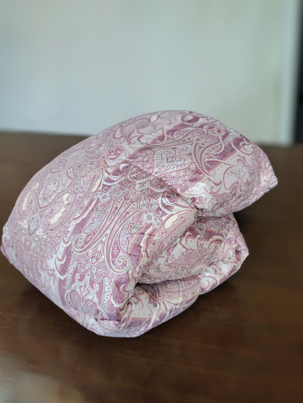 新品　シングル羽毛掛ふとん　抗菌ダウン93％　1.1㎏　ピンク