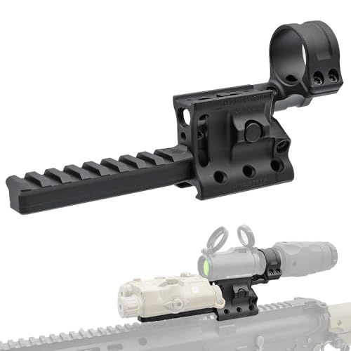 ms良品武品 マイクロドットサイト & 3XMAG 対応 ハイブリッド マウント Evolution Gear SPUHR RDF-20153K レプリカ ハードアナダイズド 6068アルミ合金 BK ブラック 14,440円