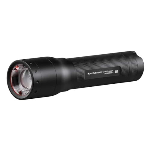 msLedlenser C7R Classic 復刻版 ハンディライト 充電式 1000ルーメン フォーカス機能 製品登録で7年保証 ケース販売 信頼のドイツブランド レッドレンザー