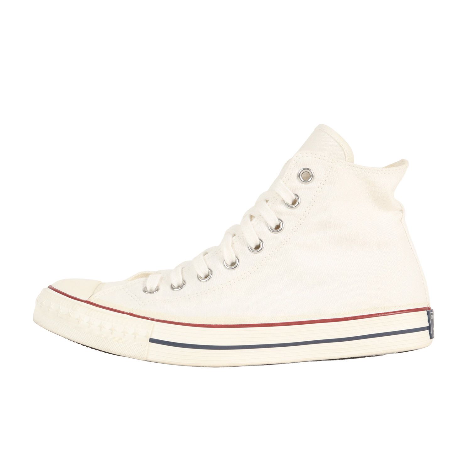 CONVERSE ADDICT コンバース アディクト サイズ:US8.5(27.0cm) COACH CANVAS HI 1CL784 コーチ キャンバス ハイ ホワイト 白 ハイカット スニーカー シューズ 靴 コラボ【メンズ】【中古】