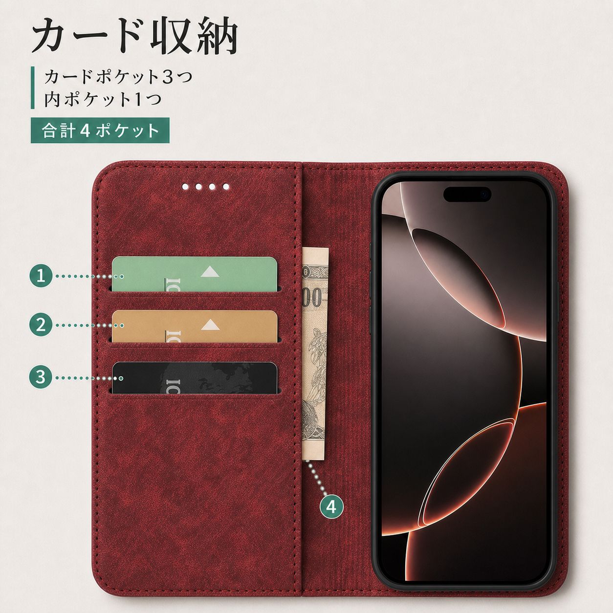 rakuten hand 5G rakuten hand ケース カバー 手帳型 ベルトなし