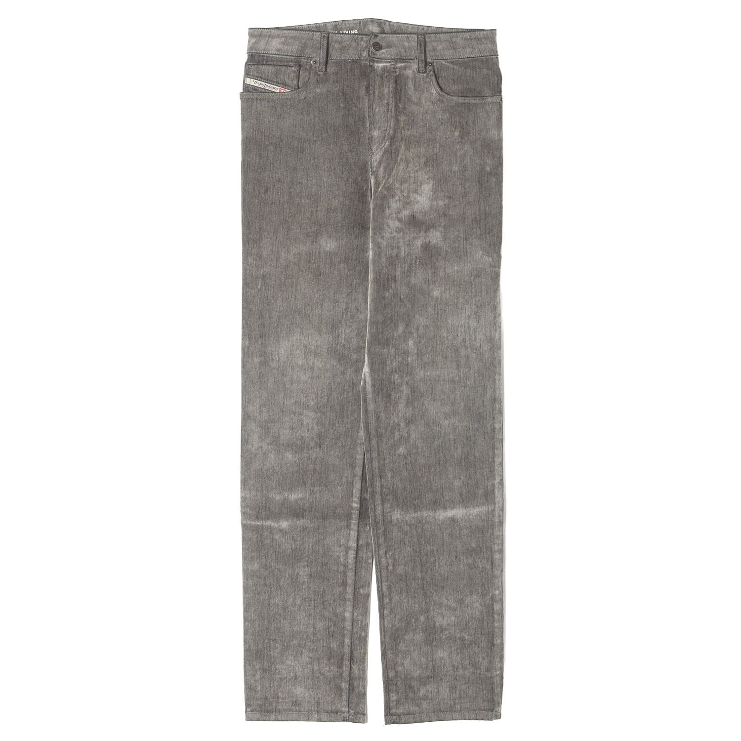 DIESEL ディーゼル パンツ ブラック 黒 サイズ:30 22SS ピーチスキン ストレッチ デニムパンツ 1955 ボトムス ジーンズ ジーパン ズボン 【メンズ】【中古】