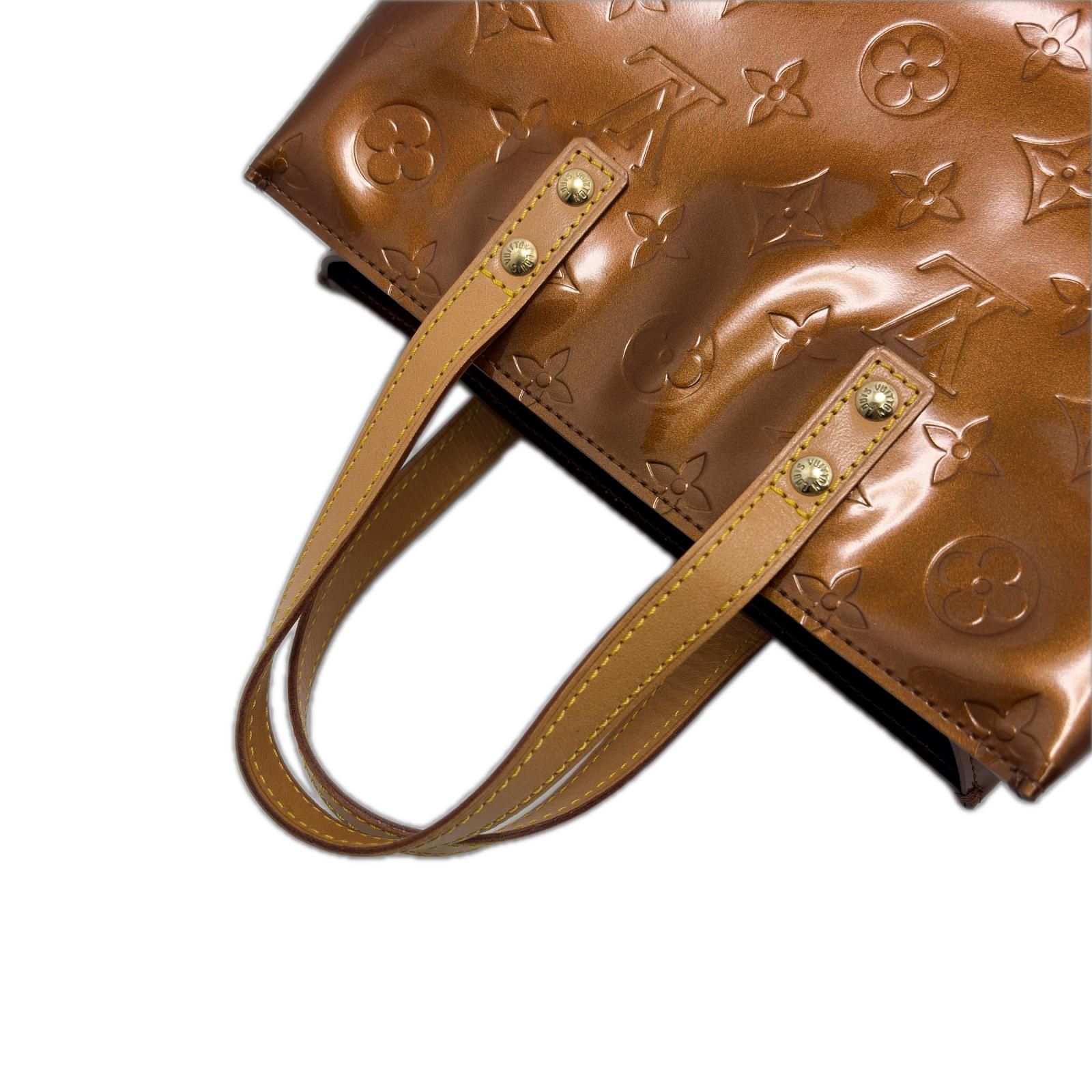 LOUIS VUITTON ルイ・ヴィトン リードPM ヴェルニ ブロンズ M91146 
