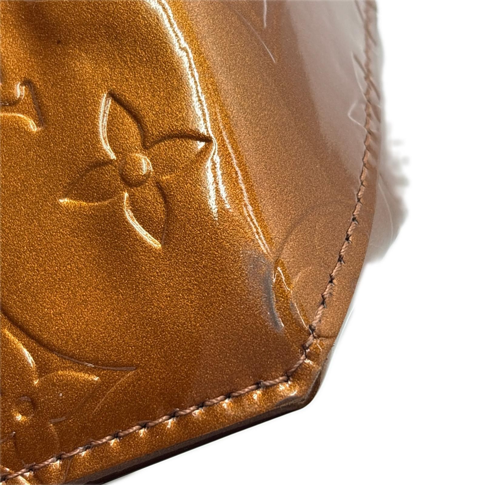 希少美品】ルイ ヴィトン ヴェルニ モット ブロンズ LOUIS VUITTON 