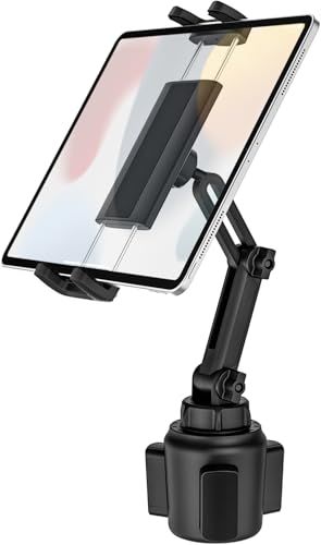【最新進化伸縮アーム】Dosvsi 車載ホルダー カップ タブレットホルダー タブレットスタンド ドリンク用 車 iPadウント 携帯マウント ドリンクホルダー 伸縮アーム 自由調節 取り付け簡単 日本語説明書付き 4～13インチタブレット対 860f17ac 6,718円