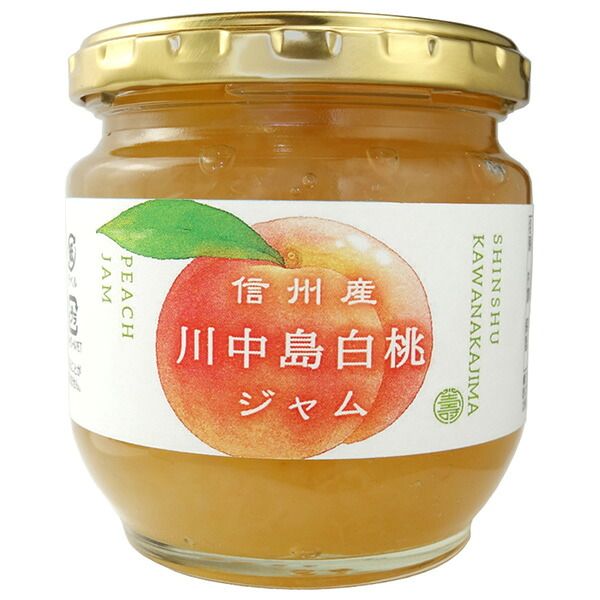 寿高原食品 信州産 川中島 白桃ジャム 210g瓶×12個入×(2ケース)| 送料無料 ジャム 信州産ジャム 桃ジャム ももジャム ストック 朝食 コンフィチュール はちみつ 蜂蜜 ハニー シリアル グラノーラ パン ケース買い まとめ買い 業者 仕入れ 大量