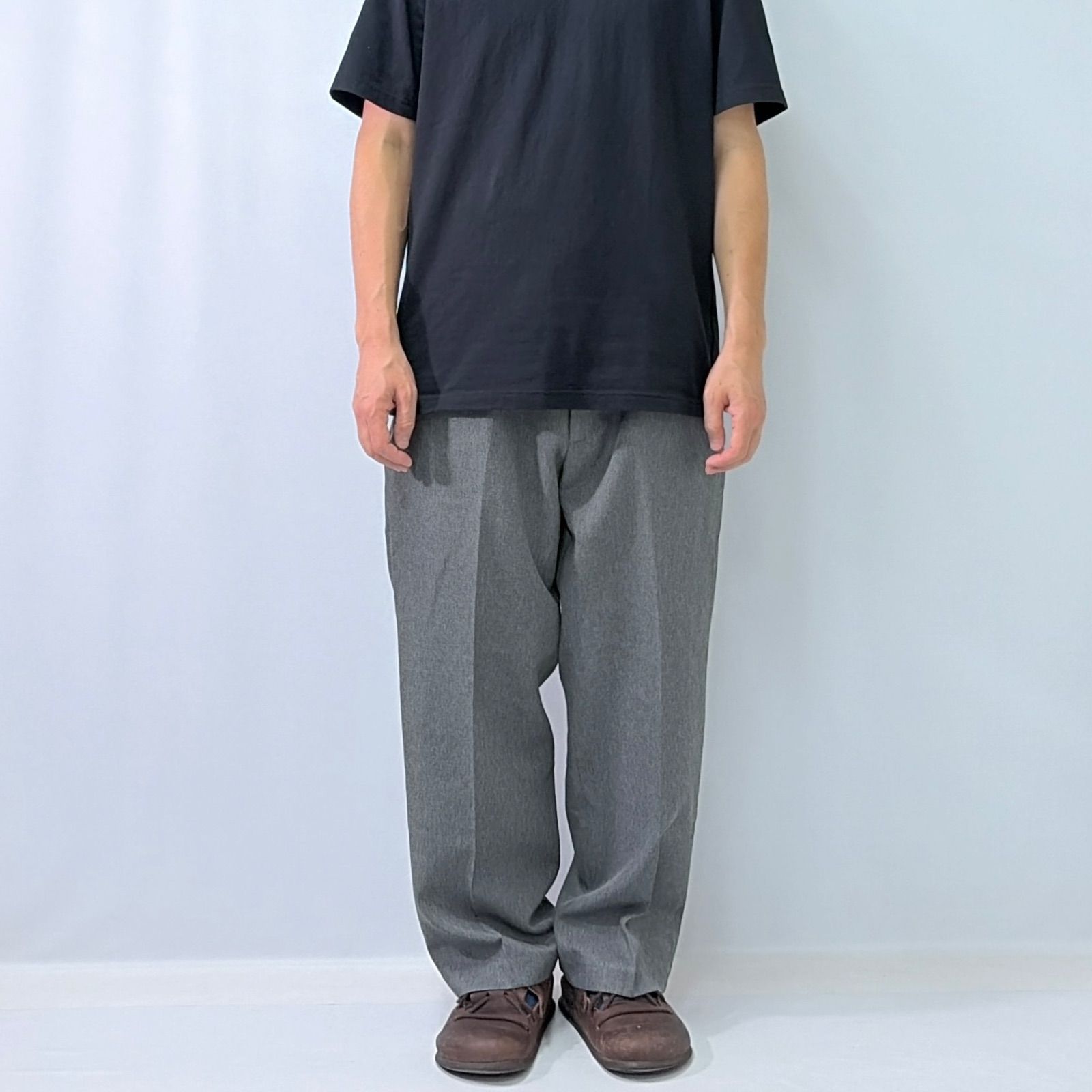 90s LEVIS リーバイス アクションスラックス パンツ グレー 灰色 W38