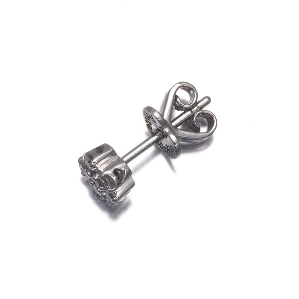 ポンテヴェキオ ピアス ダイヤ ダイヤモンド 0.11ct フラワー 片耳