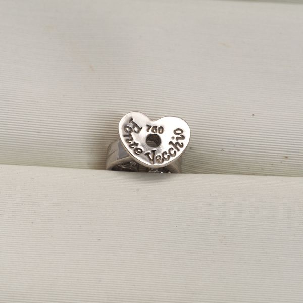 ポンテヴェキオ ピアス ダイヤ ダイヤモンド 0.11ct フラワー 片耳