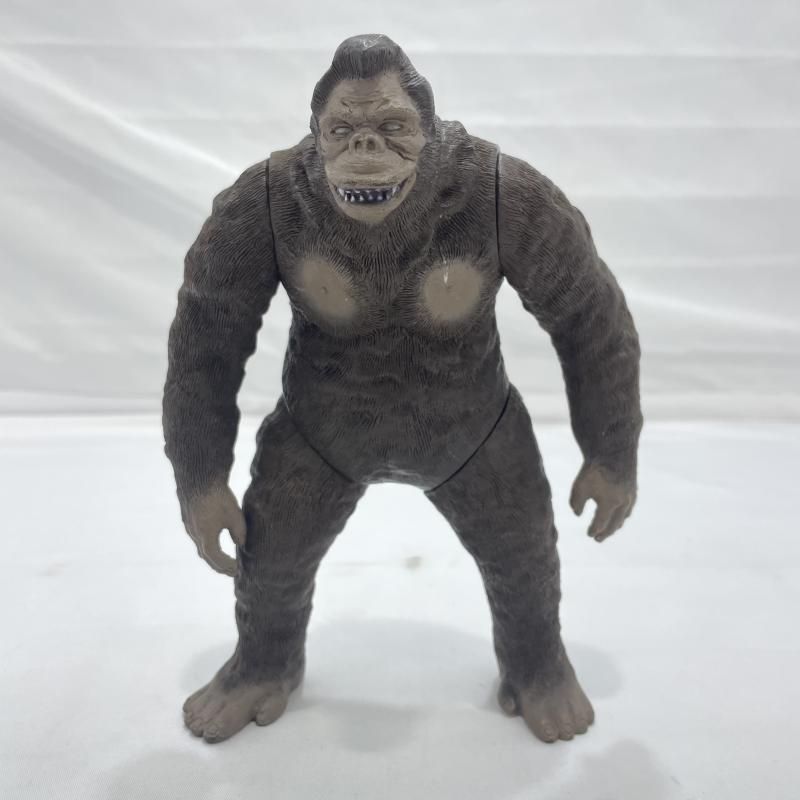 中古】現状品)BANDAI キングコング ソフビフィギュア キングコング対
