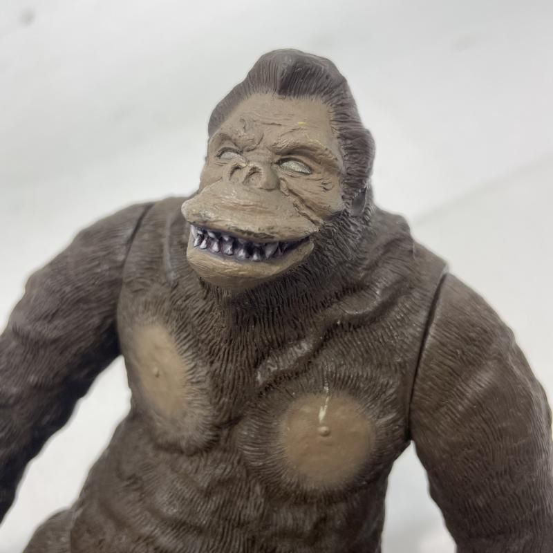 中古】現状品)BANDAI キングコング ソフビフィギュア キングコング対