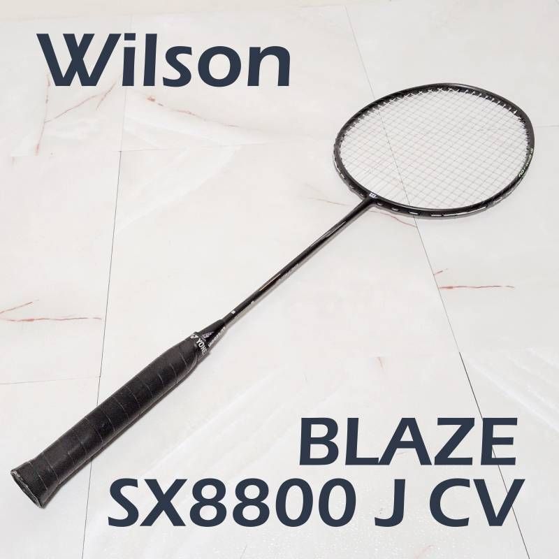 Wilson BLAZE SX8800 J CV バドミントンラケット 3U G5 ウイルソン ブレイズ Countervail POWER ROD 2.0