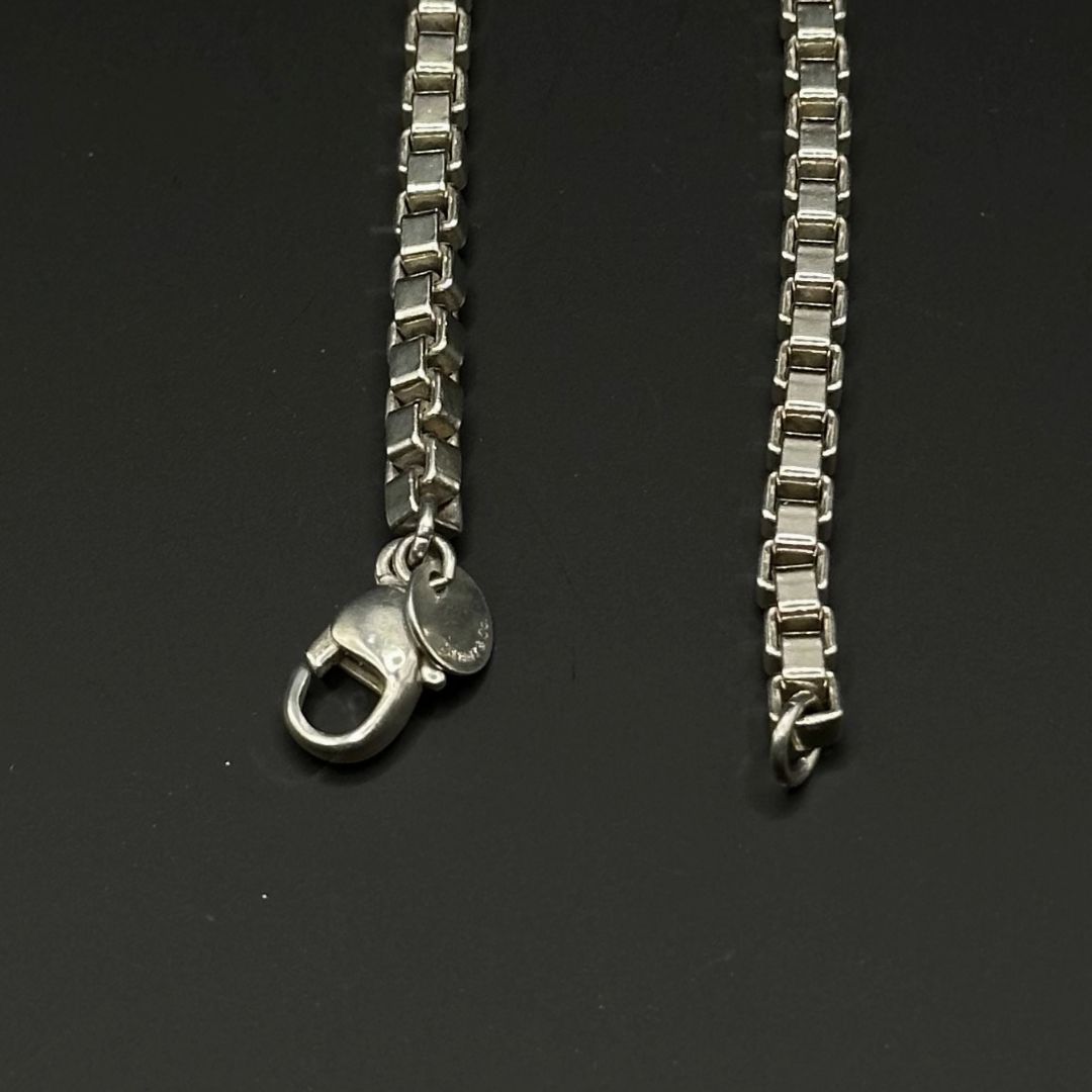 美品】Tiffany & Co ベネチアン ブレスレット シルバー SV925 - メルカリ