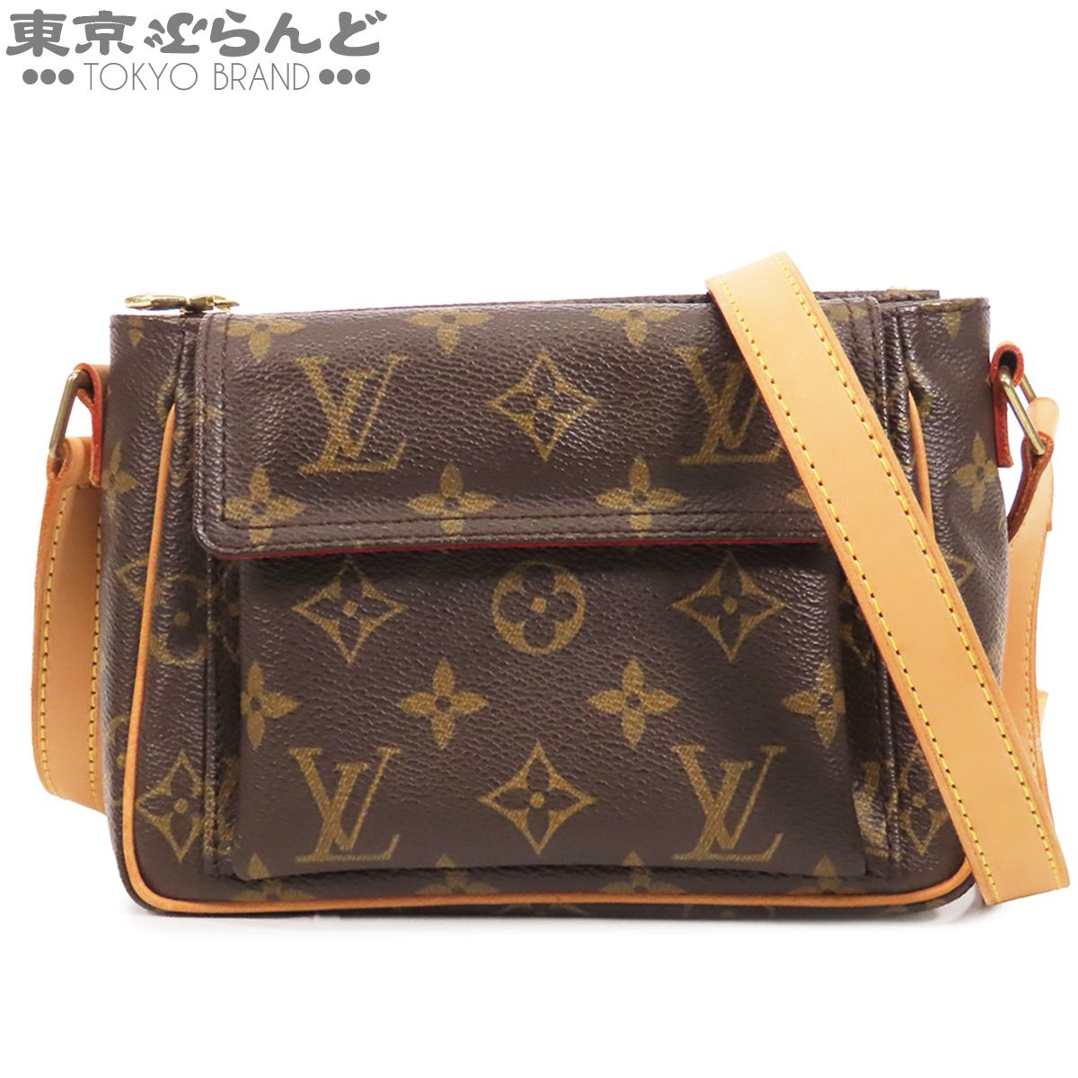ルイヴィトン LOUIS VUITTON ヴィバシテ PM M51165 ブラウン モノグラムキャンバス ショルダーバッグ レディース 101875170