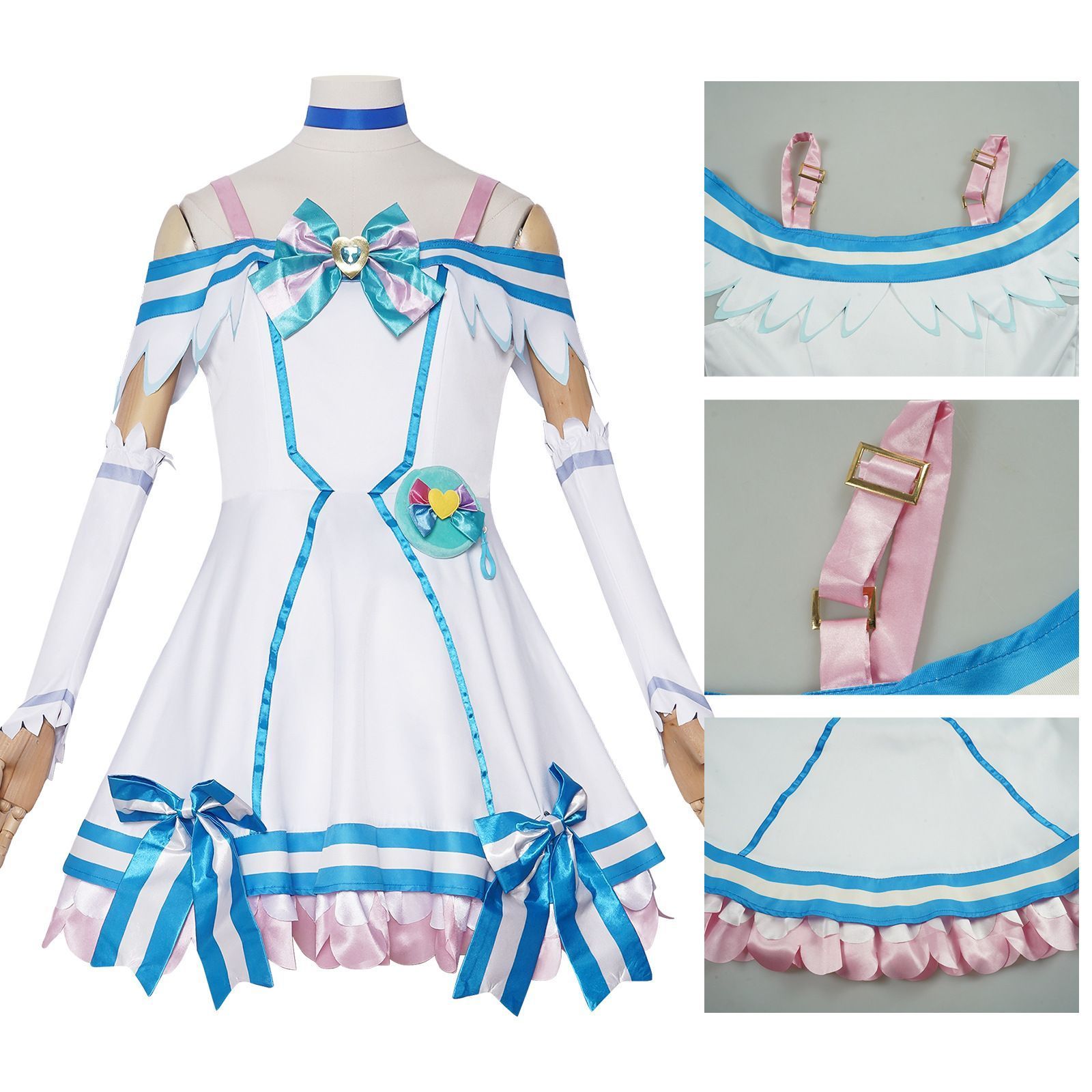 コスプレ 衣装 ミャーミィ天使 ワンダフルプリキュア アニメ風 仮装 キャラクター服 M2508015-3 11,627円