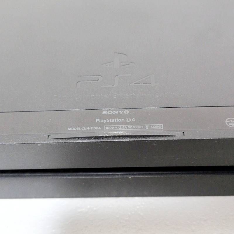 SONY PS4 本体 CUH-1100A 500GB ジェットブラック 箱付き 起動確認済