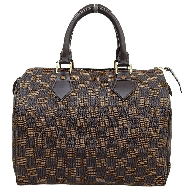 ルイヴィトン LOUIS VUITTON ダミエ スピーディ25 ハンドバッグ エベヌ M41532 中古 新入荷 LV2151