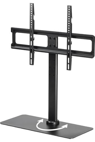 サンワダイレクト テレビスタンド 卓上 42?75インチ対応 耐荷重50? 壁寄せ 首振り 高さ調整 tvスタンド ロータイプ 100-PLD001e
