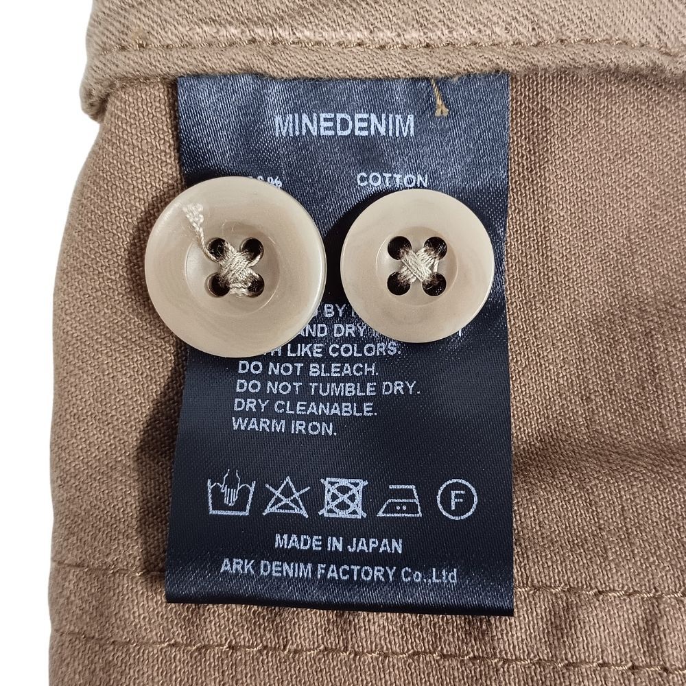 MINEDENIM マインデニム 2502-7003-60-302 E.Wide Chino TRS