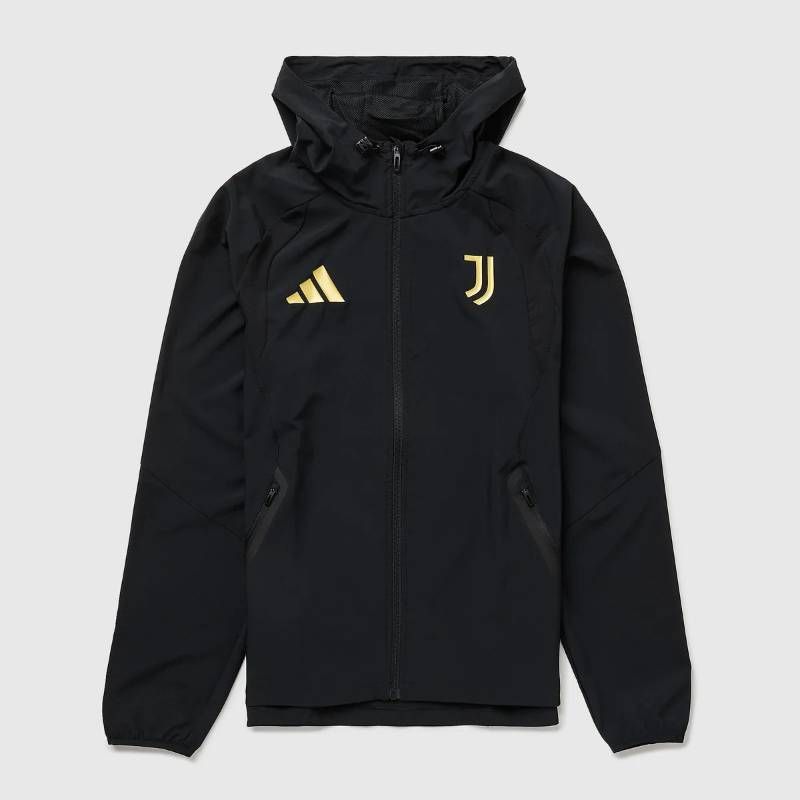 【送料無料・匿名配送】adidas アディダス ユヴェントス 26/27 公式 Tiro トラベル ウインドブレーカー 黒 ゴールド ジャケット 新品 正規品