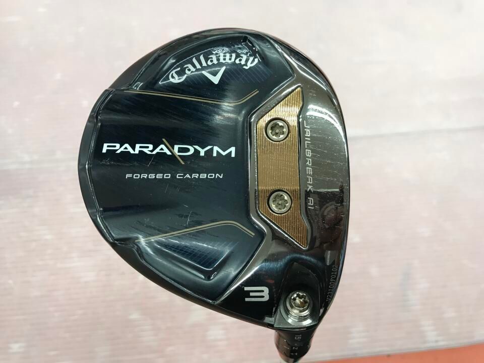 キャロウェイ　PARADYM　15度　VENTUS TR 5 for Callaway　SRフレックス　フェアウェイウッド　中古【最短即日発送】