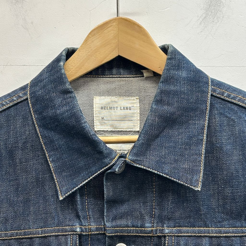 HELMUT LANG デニムジャケット 44 イタリア製 クラシック Helmut Lang ヘルムートラング 99AW Classic Raw Denim Jackt デニム