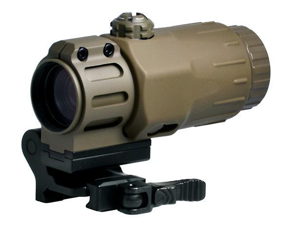 新品 ノーベルアームズ 3X TACTICAL MAGNIFIER with Outer Rubber Cover TAN マグニファイア [佐川急便]