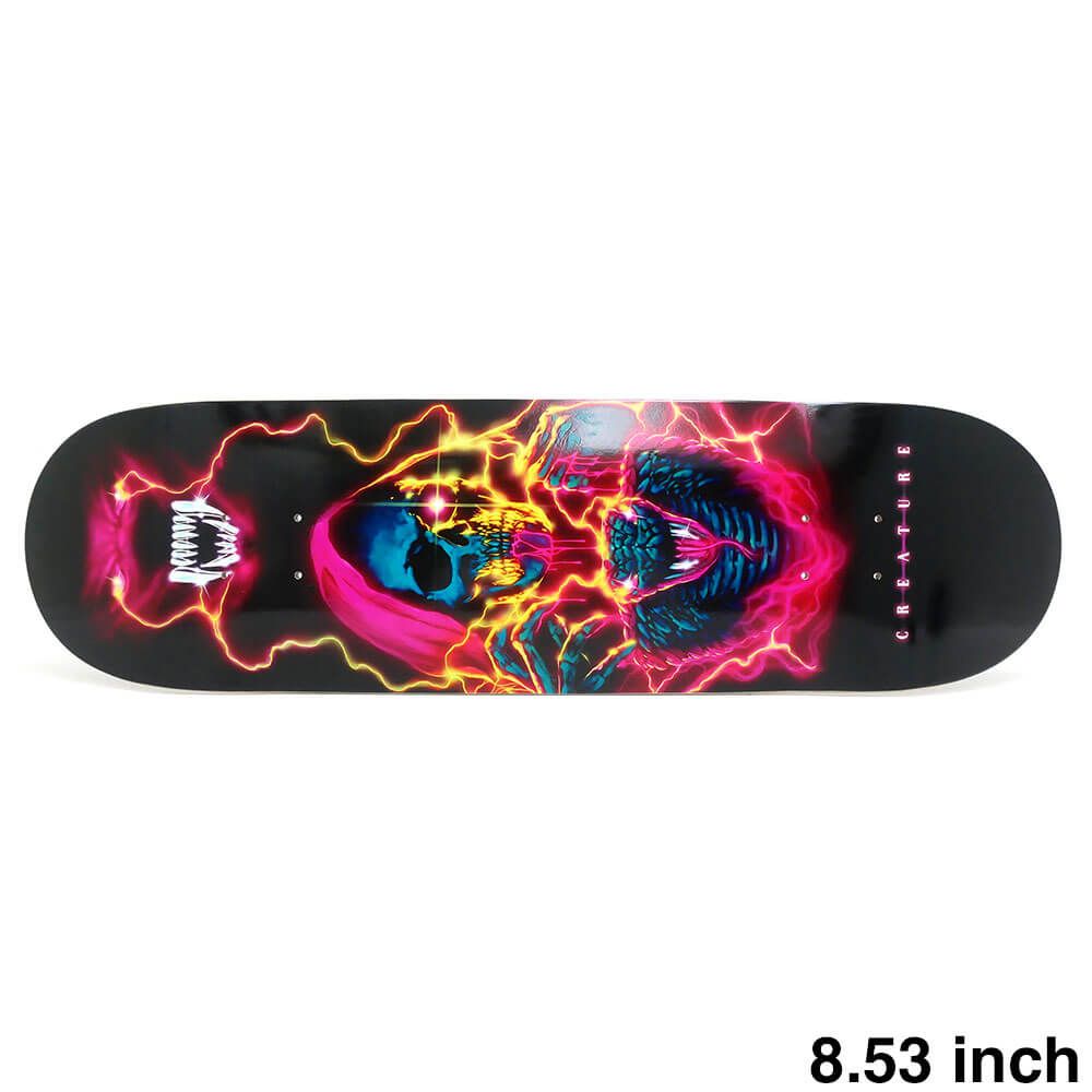 CREATURE DECK クリーチャー デッキ TEAM TERROR SIGHT 8.53　スケートボード スケボー