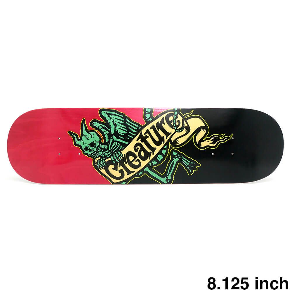 CREATURE DECK クリーチャー デッキ TEAM IMP RELIC STUMPS 8.125　スケートボード スケボー